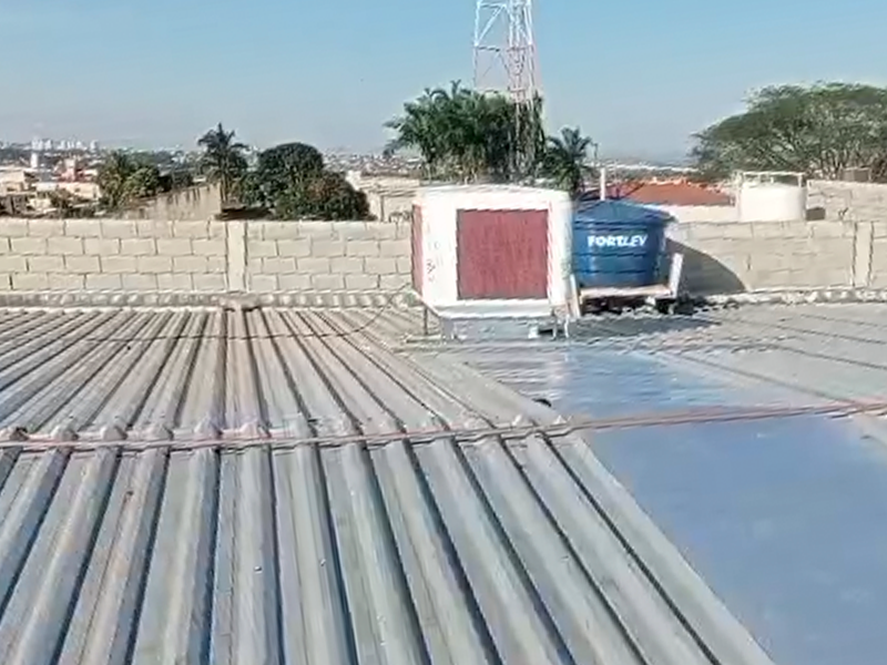 Trabalho executado pela MixxClima em climatização evaporativa - foto 2
