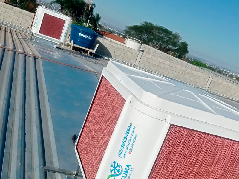 Trabalho executado pela MixxClima em climatização evaporativa - foto 6