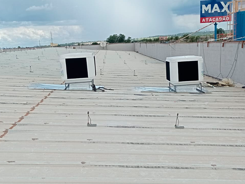 Trabalho executado pela MixxClima em climatização evaporativa - foto 7