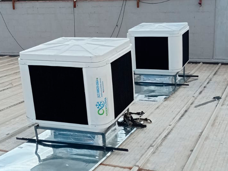 Trabalho executado pela MixxClima em climatização evaporativa - foto 8